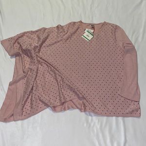 Anne Klein Poncho Sweater NWT